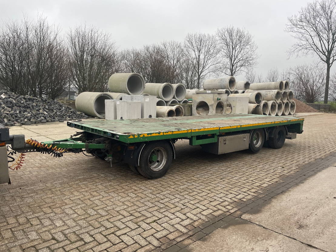 DRACO Uitschuifbare aanhangwagen 700 - 1030 laadvloer - Dropside/ Flatbed trailer: picture 2 DRACO Uitschuifbare aanhangwagen 700 - 1030 laadvloer - Dropside/ Flatbed trailer: picture 2