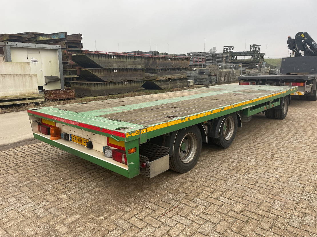 DRACO Uitschuifbare aanhangwagen 700 - 1030 laadvloer - Dropside/ Flatbed trailer: picture 5 DRACO Uitschuifbare aanhangwagen 700 - 1030 laadvloer - Dropside/ Flatbed trailer: picture 5