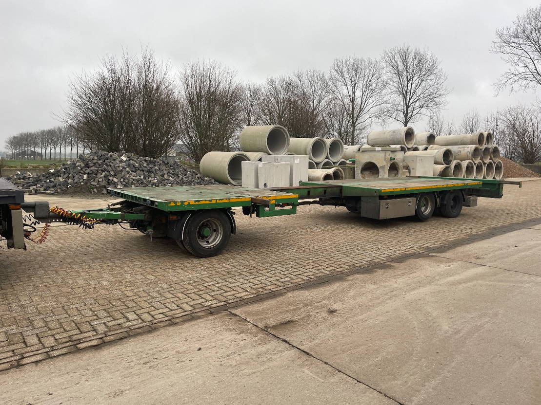 DRACO Uitschuifbare aanhangwagen 700 - 1030 laadvloer - Dropside/ Flatbed trailer: picture 1 DRACO Uitschuifbare aanhangwagen 700 - 1030 laadvloer - Dropside/ Flatbed trailer: picture 1