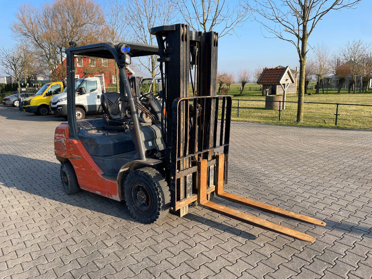 Forklift Toyota 02 8FDF25 2.5 ton triplo diesel heftruck: picture 13