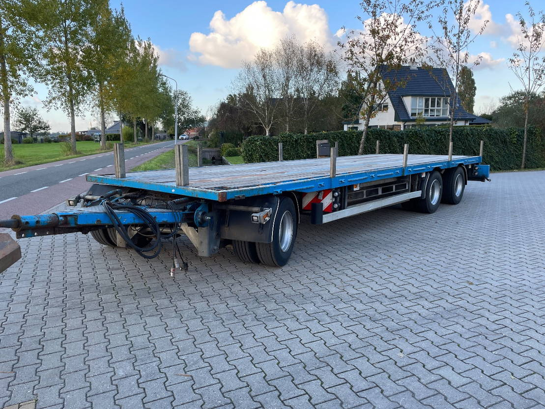 Vogelzang Schamelwagen open laadbak met uitschuifbare number - Dropside/ Flatbed trailer: picture 1 Vogelzang Schamelwagen open laadbak met uitschuifbare number - Dropside/ Flatbed trailer: picture 1