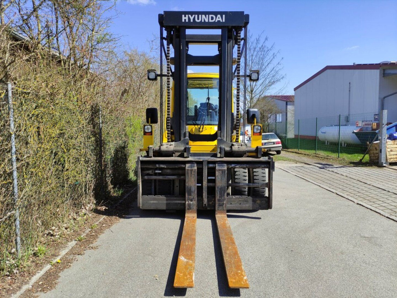 Hyundai 160D-7E - Container handler: picture 4 Hyundai 160D-7E - Container handler: picture 4