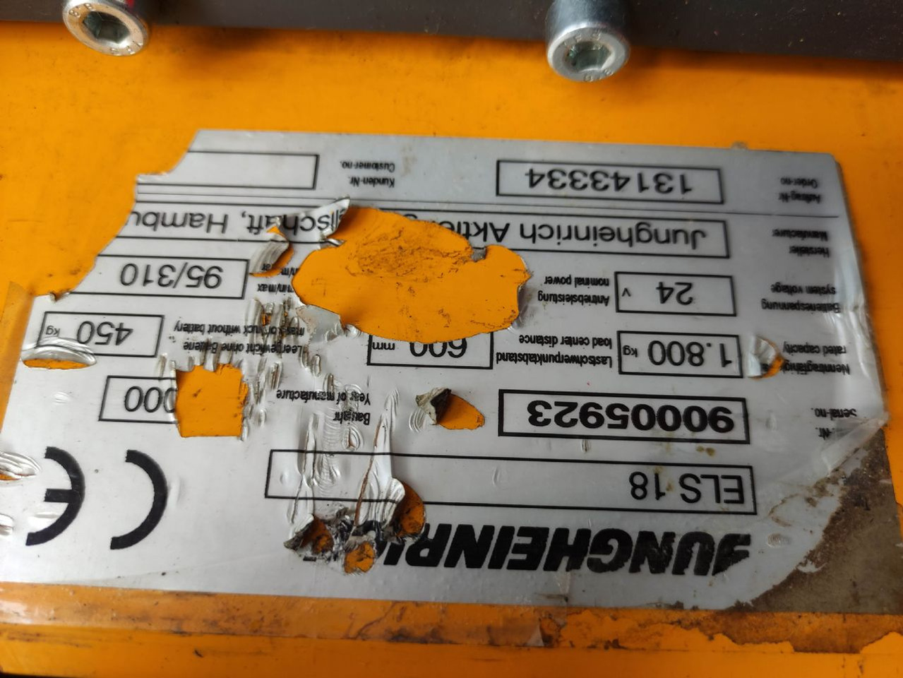 Jungheinrich ELS 18 (Doppelstock) - Stacker: picture 5 Jungheinrich ELS 18 (Doppelstock) - Stacker: picture 5