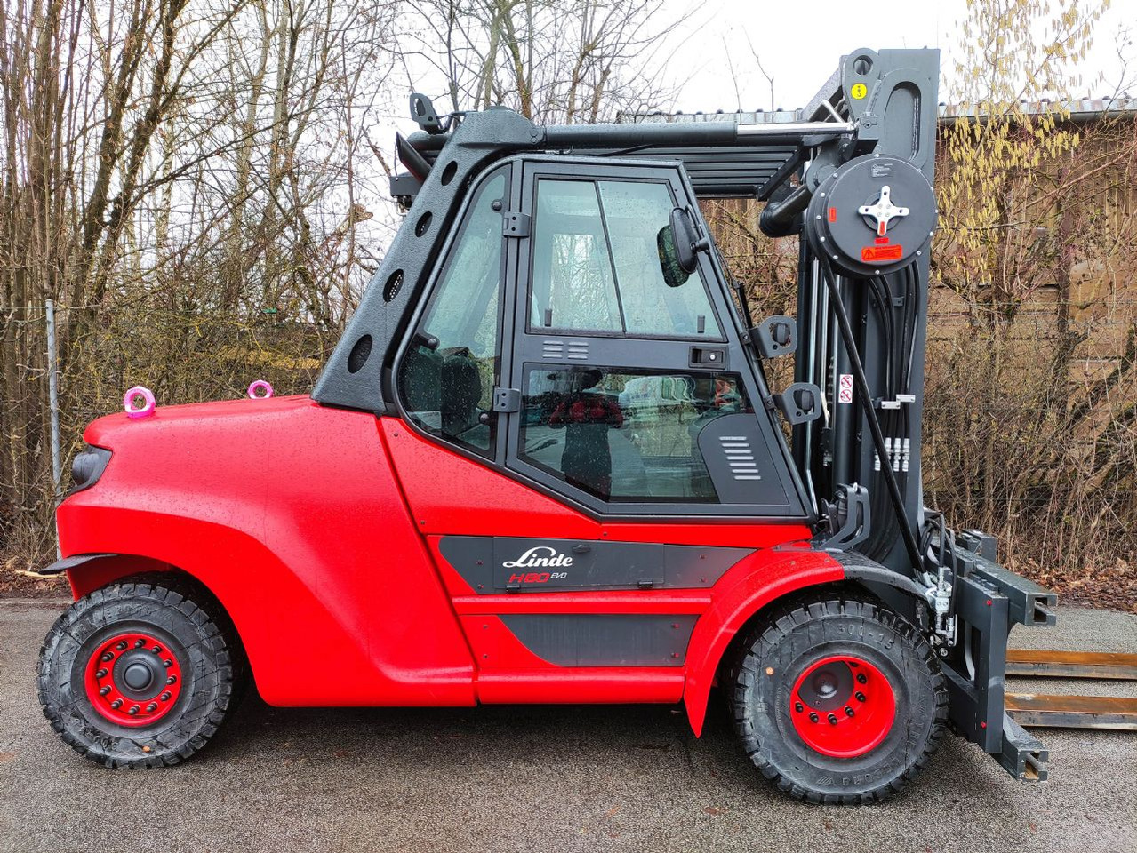 Linde H80D-1100-03-396 - Diesel forklift: picture 3 Linde H80D-1100-03-396 - Diesel forklift: picture 3