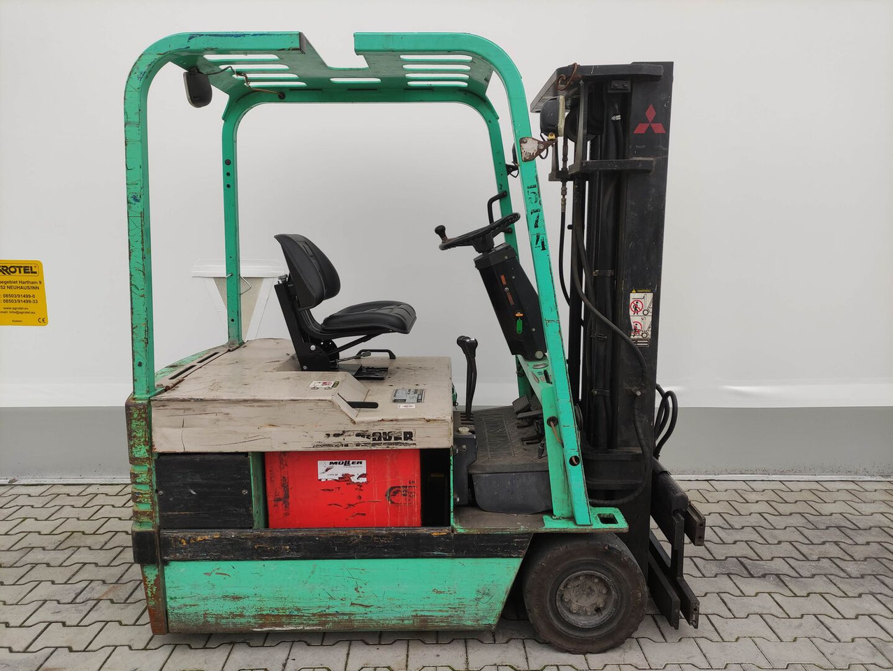 Mitsubishi FBS18-48E - Electric forklift: picture 2 Mitsubishi FBS18-48E - Electric forklift: picture 2
