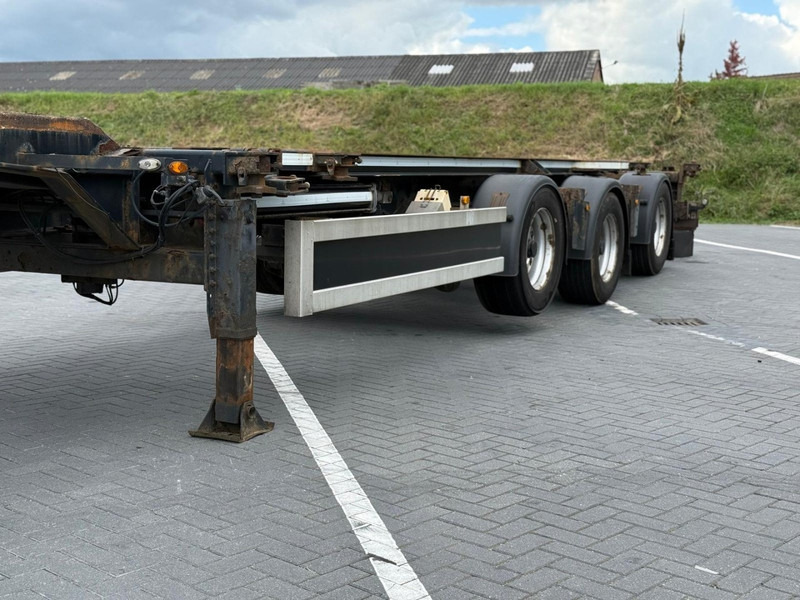 Renders ROC 18.27 SCHUIFTAFEL, DUBBEL GESTUURD, LIFTAS, LZV GEKEURD. - Container transporter/ Swap body semi-trailer: picture 2 Renders ROC 18.27 SCHUIFTAFEL, DUBBEL GESTUURD, LIFTAS, LZV GEKEURD. - Container transporter/ Swap body semi-trailer: picture 2