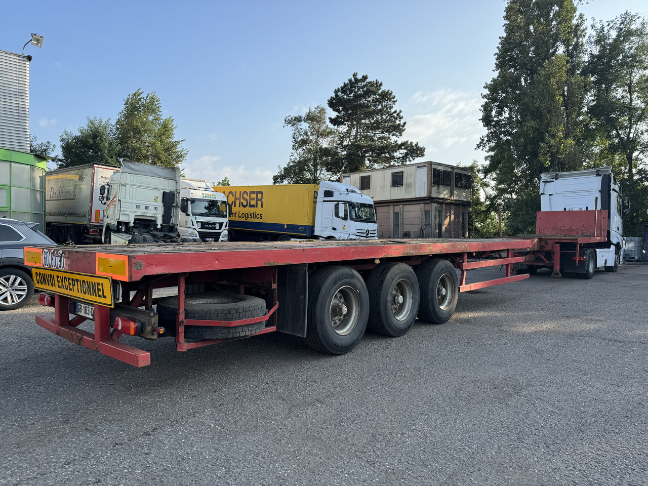 NOOTEBOOM Plateau extensible - Dropside/ Flatbed semi-trailer: picture 3 NOOTEBOOM Plateau extensible - Dropside/ Flatbed semi-trailer: picture 3