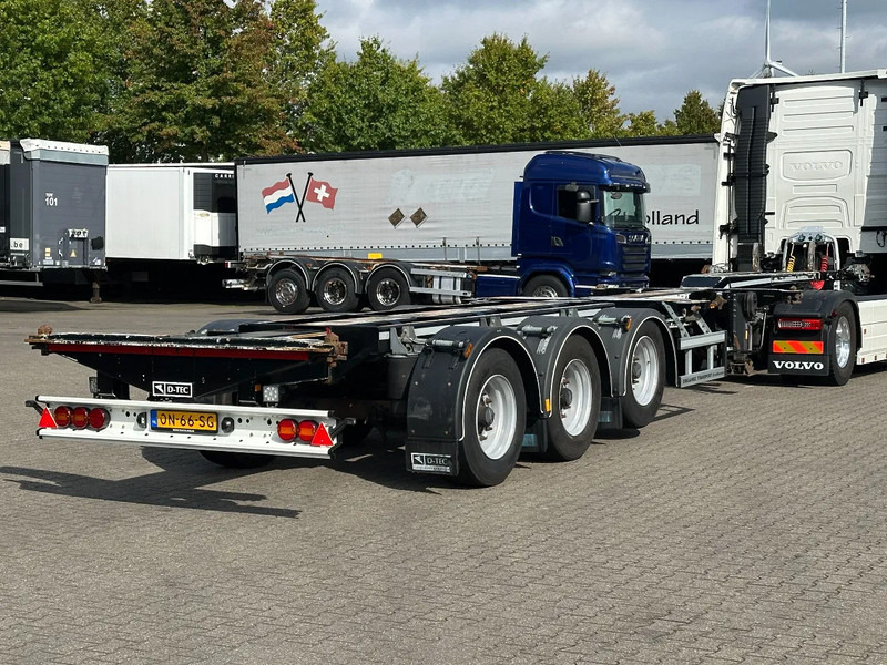 D-Tec Multi Container Chassis / Lift-As / 04-2026 Apk! - Container transporter/ Swap body semi-trailer: picture 1 D-Tec Multi Container Chassis / Lift-As / 04-2026 Apk! - Container transporter/ Swap body semi-trailer: picture 1