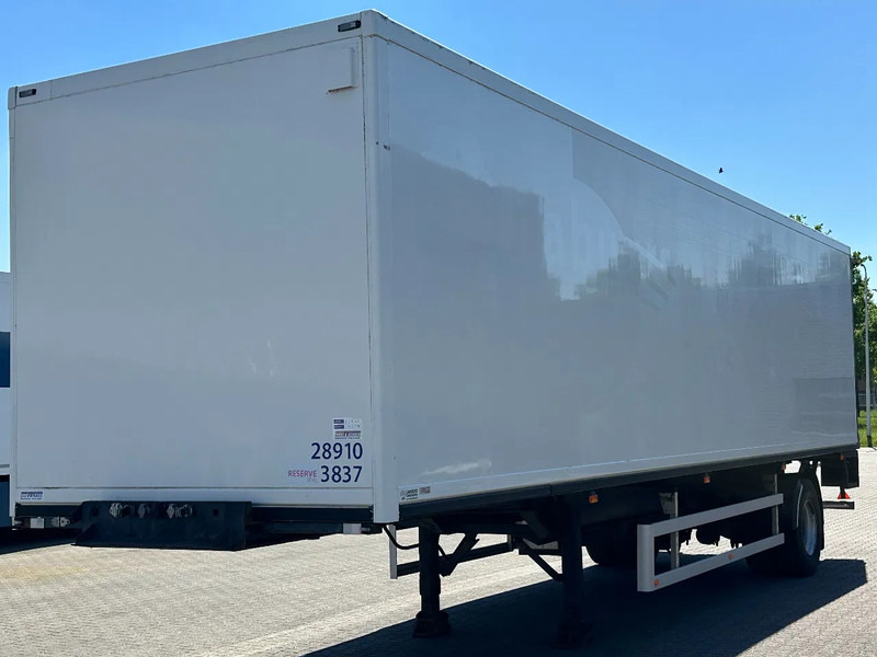 Fruehauf Gesloten City Trailer / Stuur-as / Laadklep - Closed box semi-trailer: picture 3 Fruehauf Gesloten City Trailer / Stuur-as / Laadklep - Closed box semi-trailer: picture 3