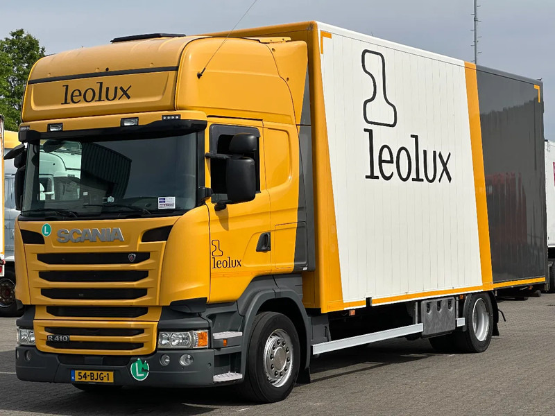 Scania R410 4x2 Closed Aluminium Box Euro 6 *NL-Truck* - Box truck: picture 1 Scania R410 4x2 Closed Aluminium Box Euro 6 *NL-Truck* - Box truck: picture 1