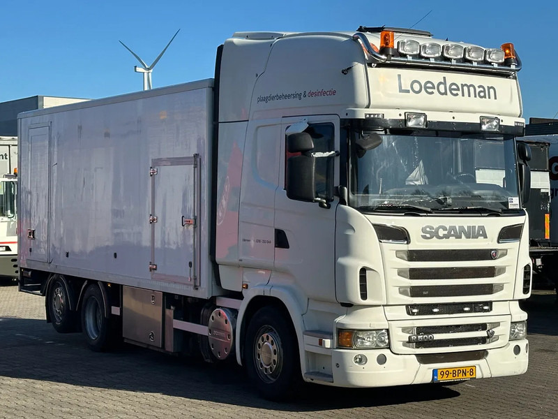 Scania R500 V8 6x2*4 Retarder 4.75 Wb Euro 5 Full Air - Box truck: picture 2 Scania R500 V8 6x2*4 Retarder 4.75 Wb Euro 5 Full Air - Box truck: picture 2