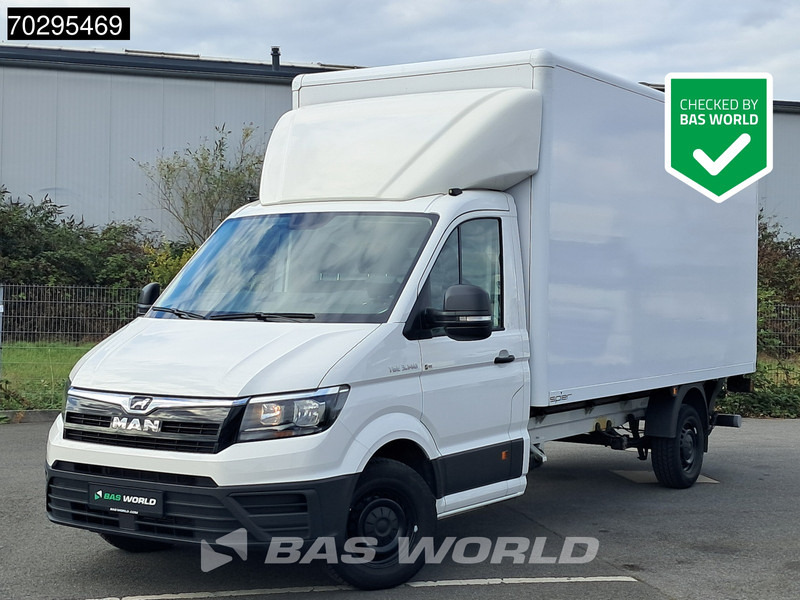 MAN TGE 3.140 Ladebordwand Automatik 140PS Koffer Kamera Tempomat Klima Euro6 20m3 A/C Cruise control - Box van: picture 1 MAN TGE 3.140 Ladebordwand Automatik 140PS Koffer Kamera Tempomat Klima Euro6 20m3 A/C Cruise control - Box van: picture 1