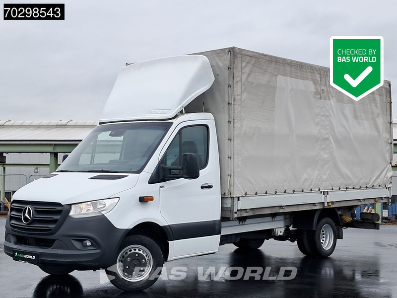 Mercedes-Benz Sprinter 519 CDI 3.0L V6 Automatik 484cm Doppelbereifung Koffer Klima Tempomat Euro6 Zeilenwagen Zeilen A/C - Curtain side van: picture 1 Mercedes-Benz Sprinter 519 CDI 3.0L V6 Automatik 484cm Doppelbereifung Koffer Klima Tempomat Euro6 Zeilenwagen Zeilen A/C - Curtain side van: picture 1
