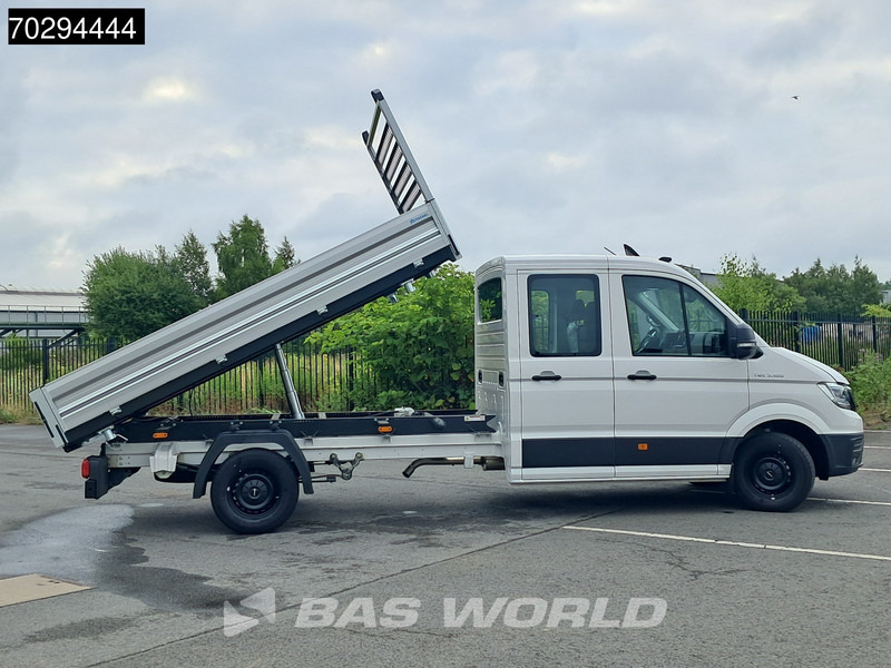 New Tipper van Volkswagen Crafter 177pk Neu! Dreiseitenkipper Automatik 180PS LED Klima Tempomat 2,5t AHK Euro6 Kipper 10m3 A/C Towbar Cruise control: picture 9