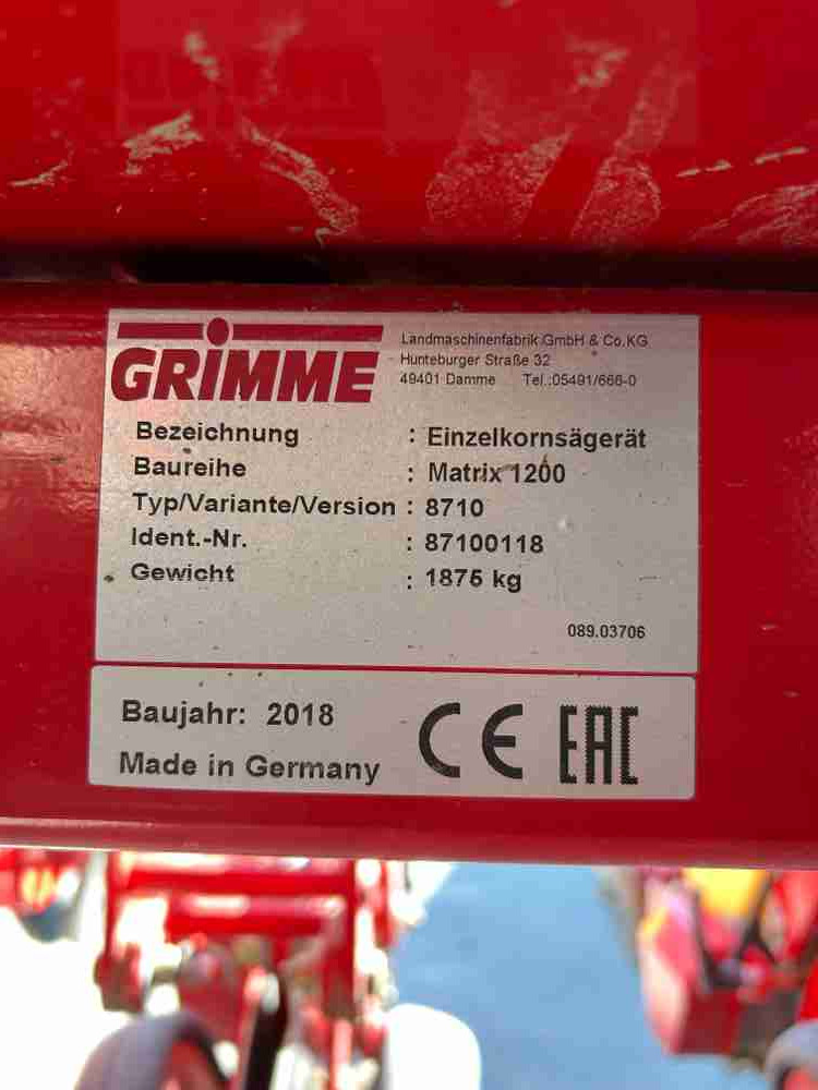 Leasing of Grimme MATRIX Grimme MATRIX: picture 9