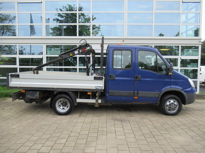Iveco Daily 50C14G 345 CNG Aardgas AIRCO + HIAB Kraan Kran Crane - Open body delivery van, Combi van: picture 2 Iveco Daily 50C14G 345 CNG Aardgas AIRCO + HIAB Kraan Kran Crane - Open body delivery van, Combi van: picture 2