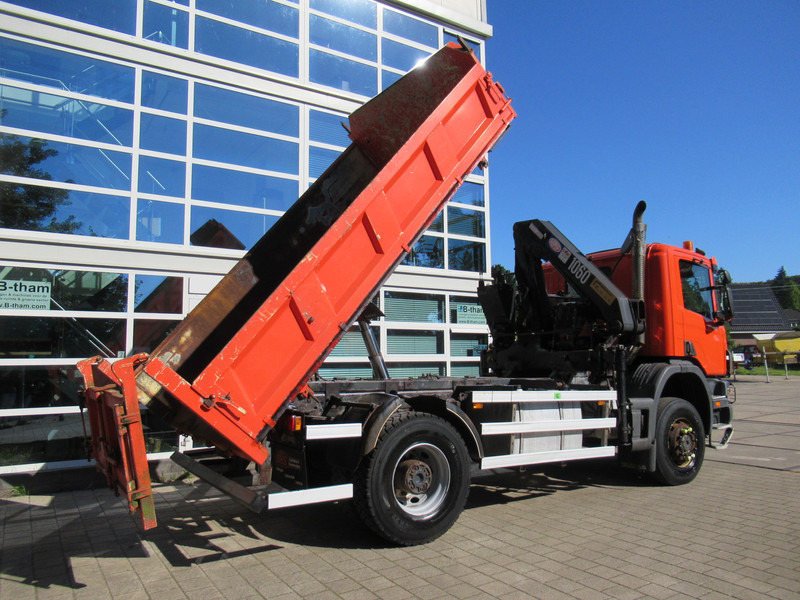 Scania P 114 CB 4x4 HZ 340 3-W. Tipper - 3-S. Kipper + HMF 1063 Crane Kran - Tipper, Crane truck: picture 5 Scania P 114 CB 4x4 HZ 340 3-W. Tipper - 3-S. Kipper + HMF 1063 Crane Kran - Tipper, Crane truck: picture 5