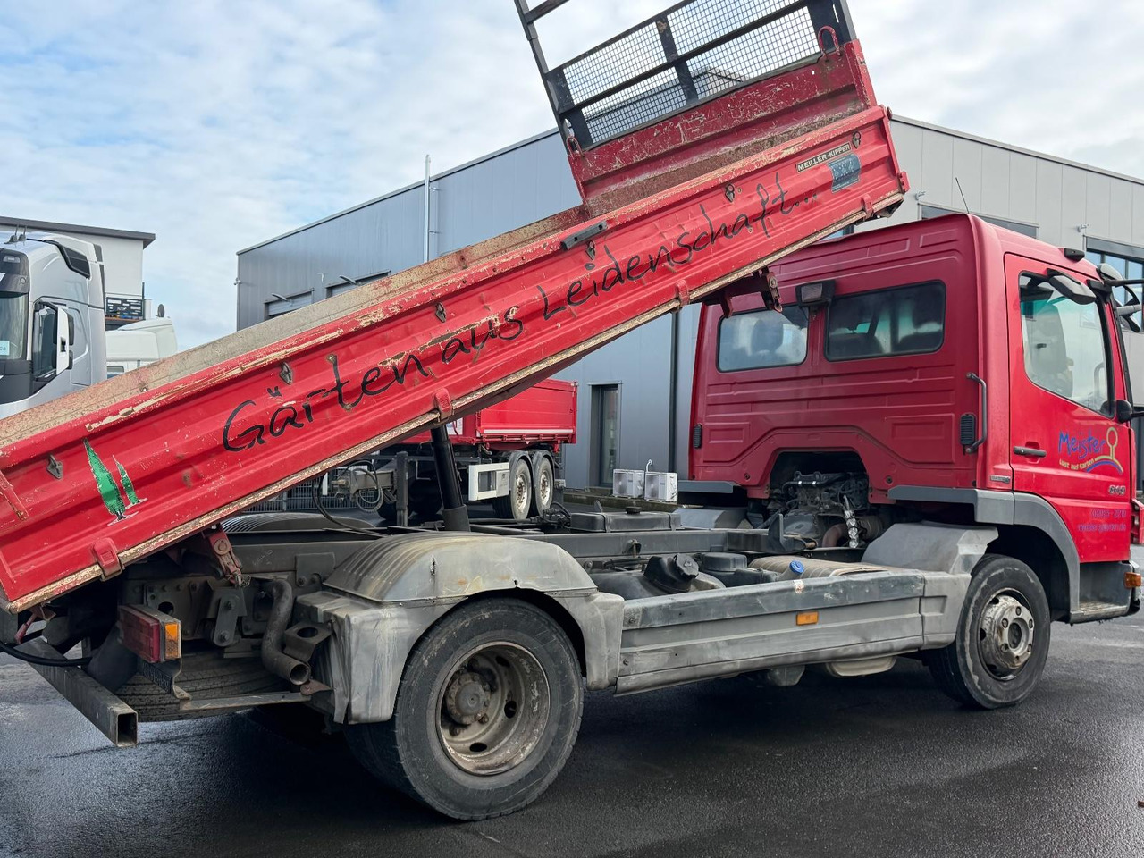Mercedes-Benz Atego 818 Meiller-Dreiseiten, Ahk, orig, km - Tipper van: picture 5 Mercedes-Benz Atego 818 Meiller-Dreiseiten, Ahk, orig, km - Tipper van: picture 5