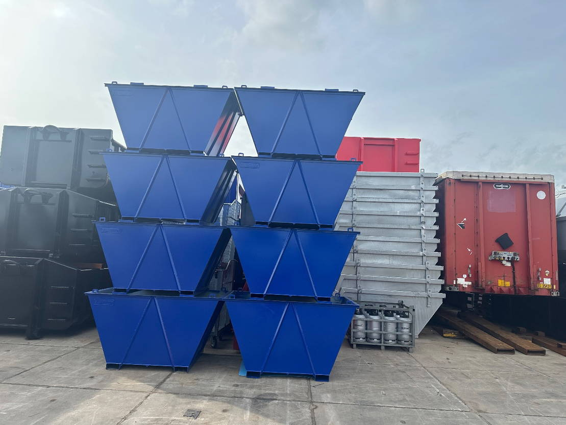 Sidalco 2 m3 sorteer bakjes - Skip bin: picture 3 Sidalco 2 m3 sorteer bakjes - Skip bin: picture 3