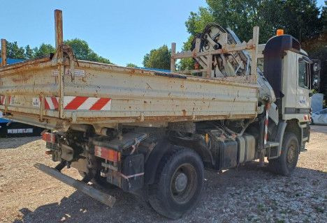 Mercedes-Benz ACTROS 1831 4X4 KRAN MEILER ALLRAD ATLAS KRAN - Tipper, Crane truck: picture 4 Mercedes-Benz ACTROS 1831 4X4 KRAN MEILER ALLRAD ATLAS KRAN - Tipper, Crane truck: picture 4
