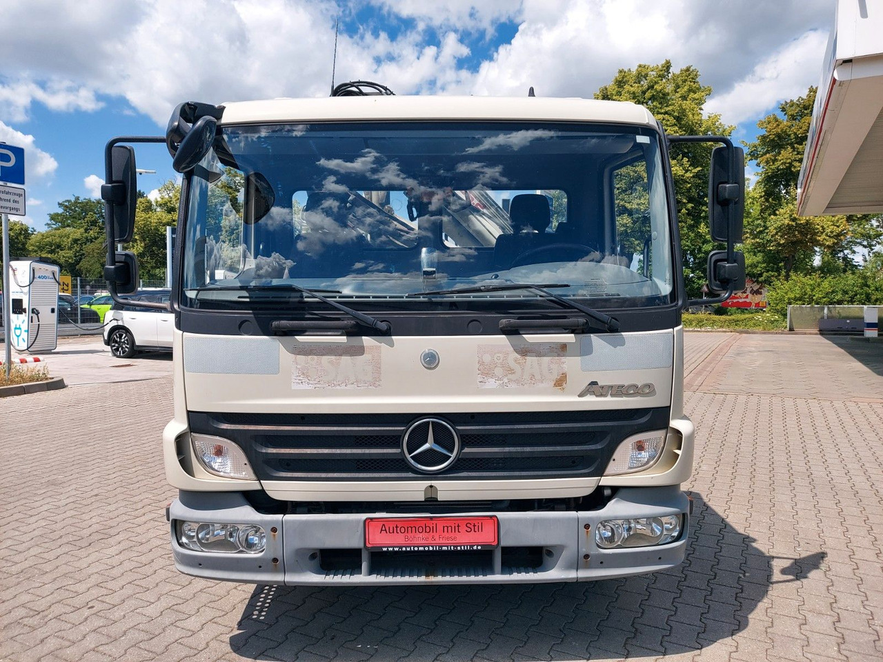 Tipper, Crane truck Mercedes-Benz Atego 2 918 3-Seiten Kipper KRAN TEREX 65.2: picture 6