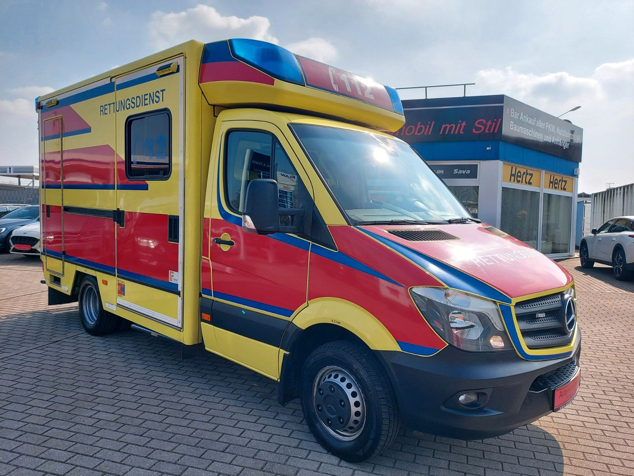 Mercedes-Benz Sprinter II Pritsche 516 Autom. RTW Ambulance - Ambulance: picture 1 Mercedes-Benz Sprinter II Pritsche 516 Autom. RTW Ambulance - Ambulance: picture 1