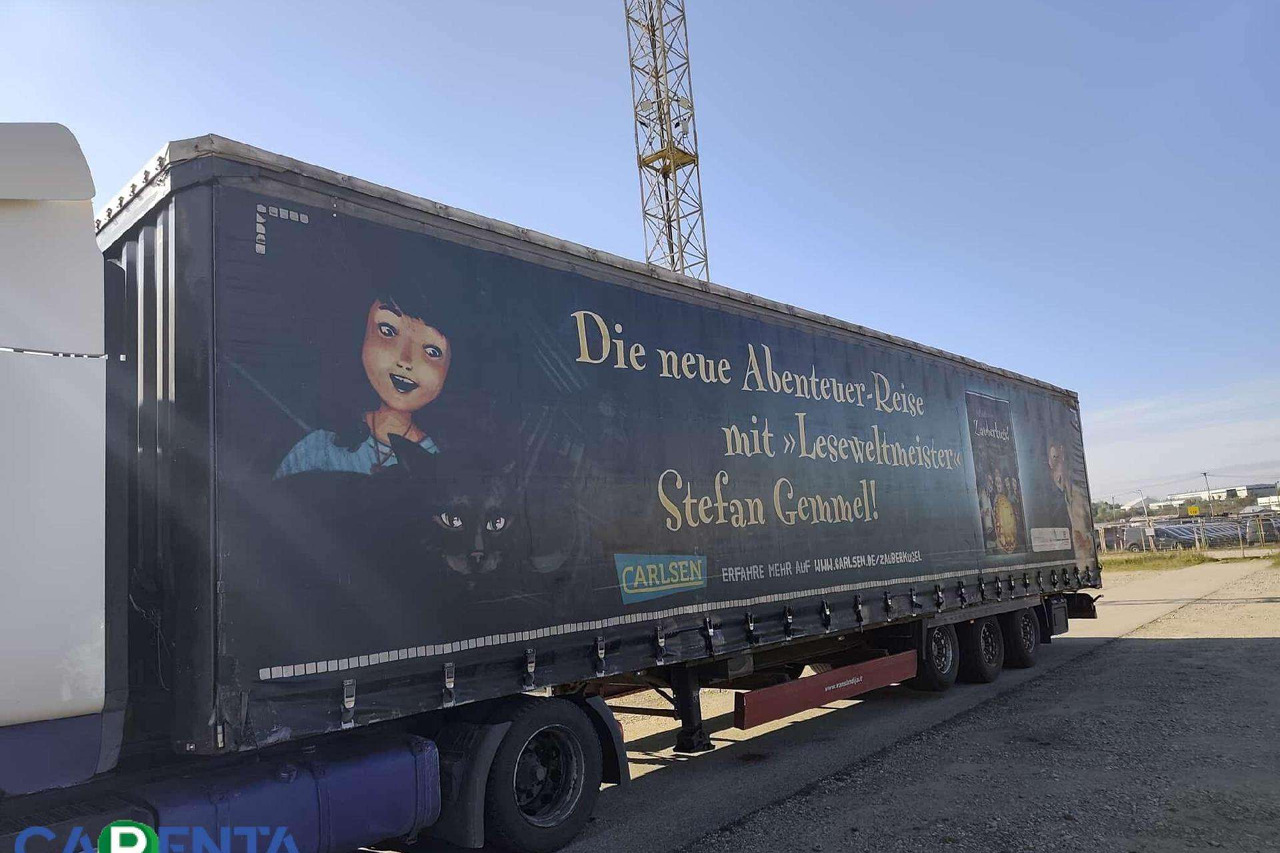 Krone SD 24 MEGA SAF diski - Curtainsider semi-trailer: picture 1 Krone SD 24 MEGA SAF diski - Curtainsider semi-trailer: picture 1