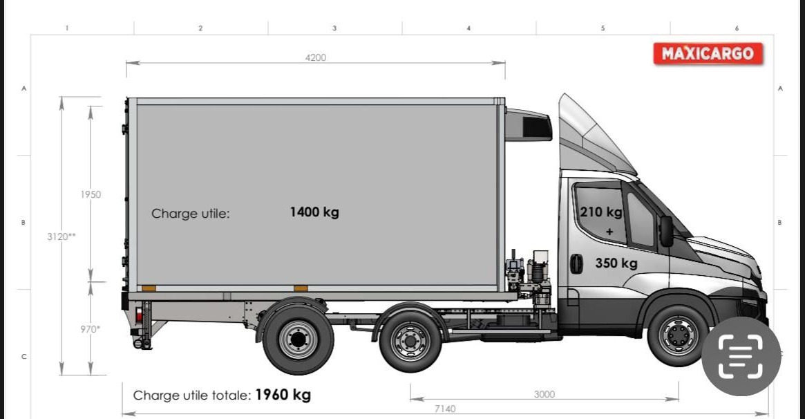 Iveco Daily 35C18 MAXICARGO Kühlkoffer/CARRIER/AC/EU6 - Refrigerated van: picture 5 Iveco Daily 35C18 MAXICARGO Kühlkoffer/CARRIER/AC/EU6 - Refrigerated van: picture 5