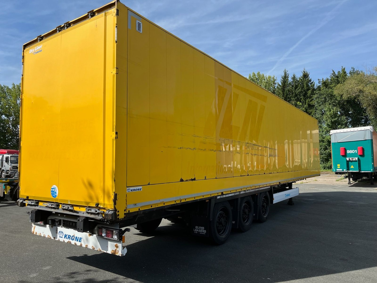 Krone SD/DA03LNF Koffer/TÜV03-2026/Payload-27607kg - Closed box semi-trailer: picture 5 Krone SD/DA03LNF Koffer/TÜV03-2026/Payload-27607kg - Closed box semi-trailer: picture 5