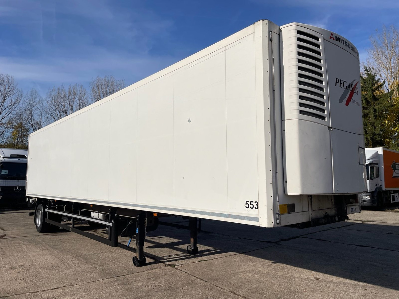 ROHR RSK/22 IV/PEGASUS/TFV2000D/11,7m/LBW/BÄR - Refrigerator semi-trailer: picture 1 ROHR RSK/22 IV/PEGASUS/TFV2000D/11,7m/LBW/BÄR - Refrigerator semi-trailer: picture 1