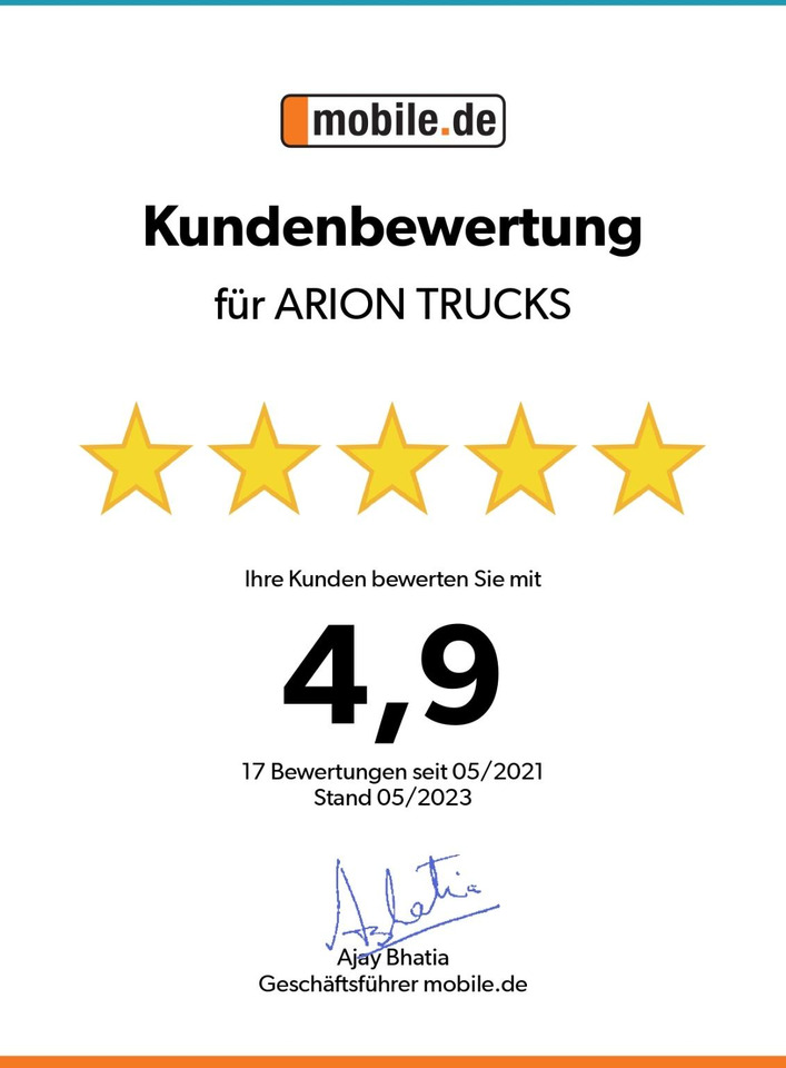 Curtainsider truck Volvo FH 460 EEV Dreiseiten-Getreidekipper/gel. NLA/AC: picture 18