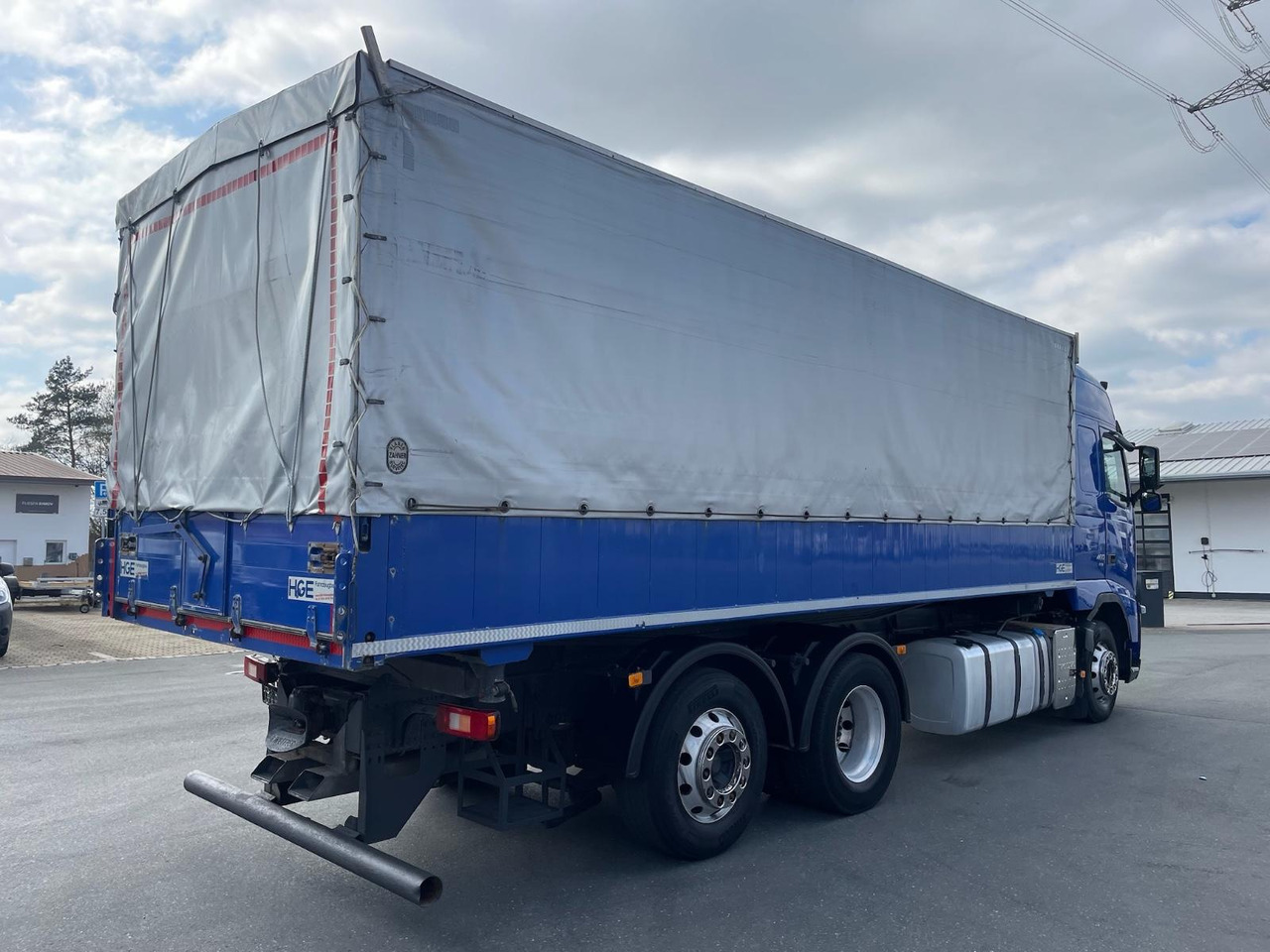 Curtainsider truck Volvo FH 460 EEV Dreiseiten-Getreidekipper/gel. NLA/AC: picture 7