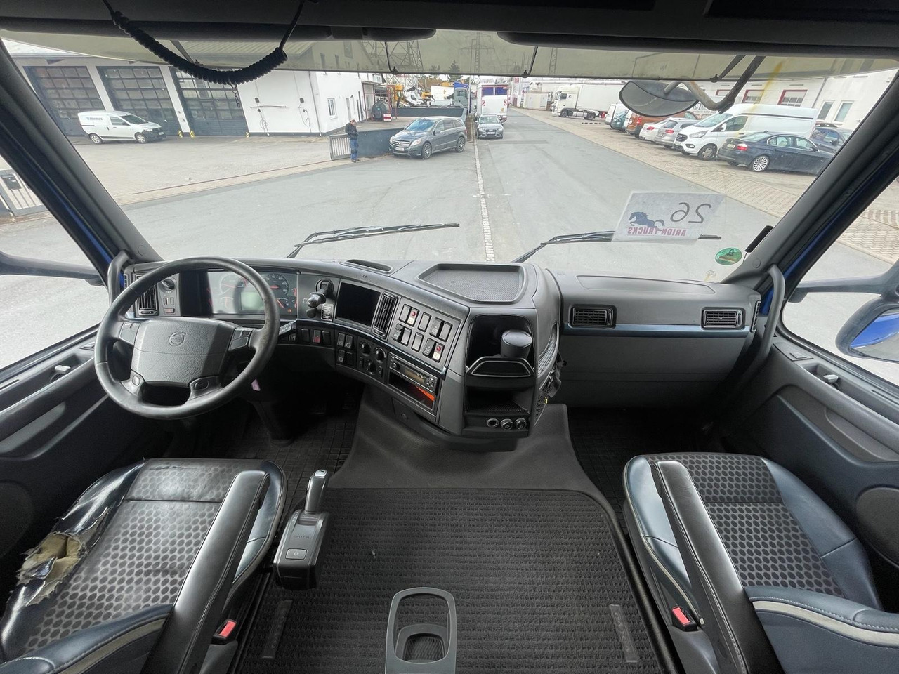 Curtainsider truck Volvo FH 460 EEV Dreiseiten-Getreidekipper/gel. NLA/AC: picture 10