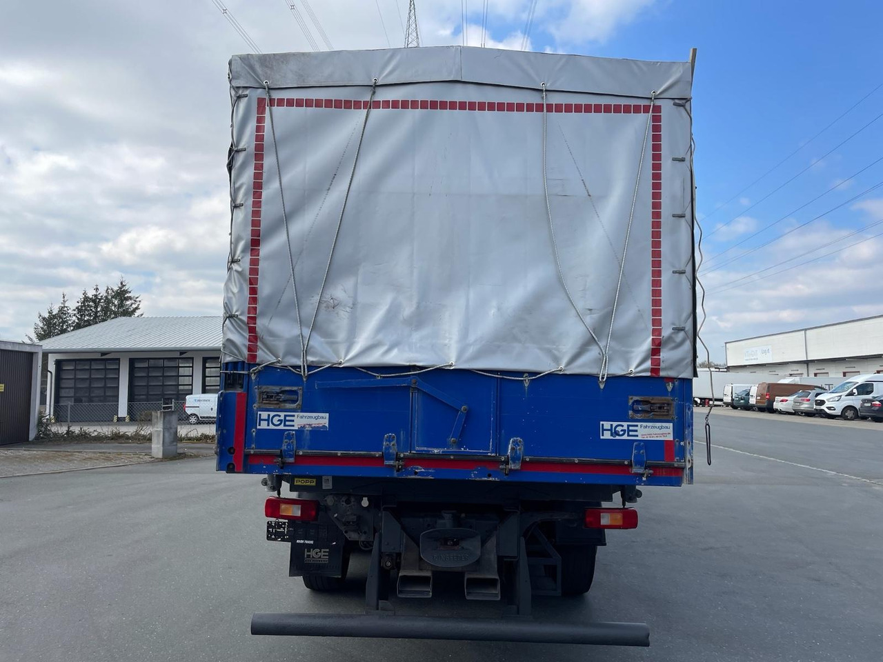 Curtainsider truck Volvo FH 460 EEV Dreiseiten-Getreidekipper/gel. NLA/AC: picture 6