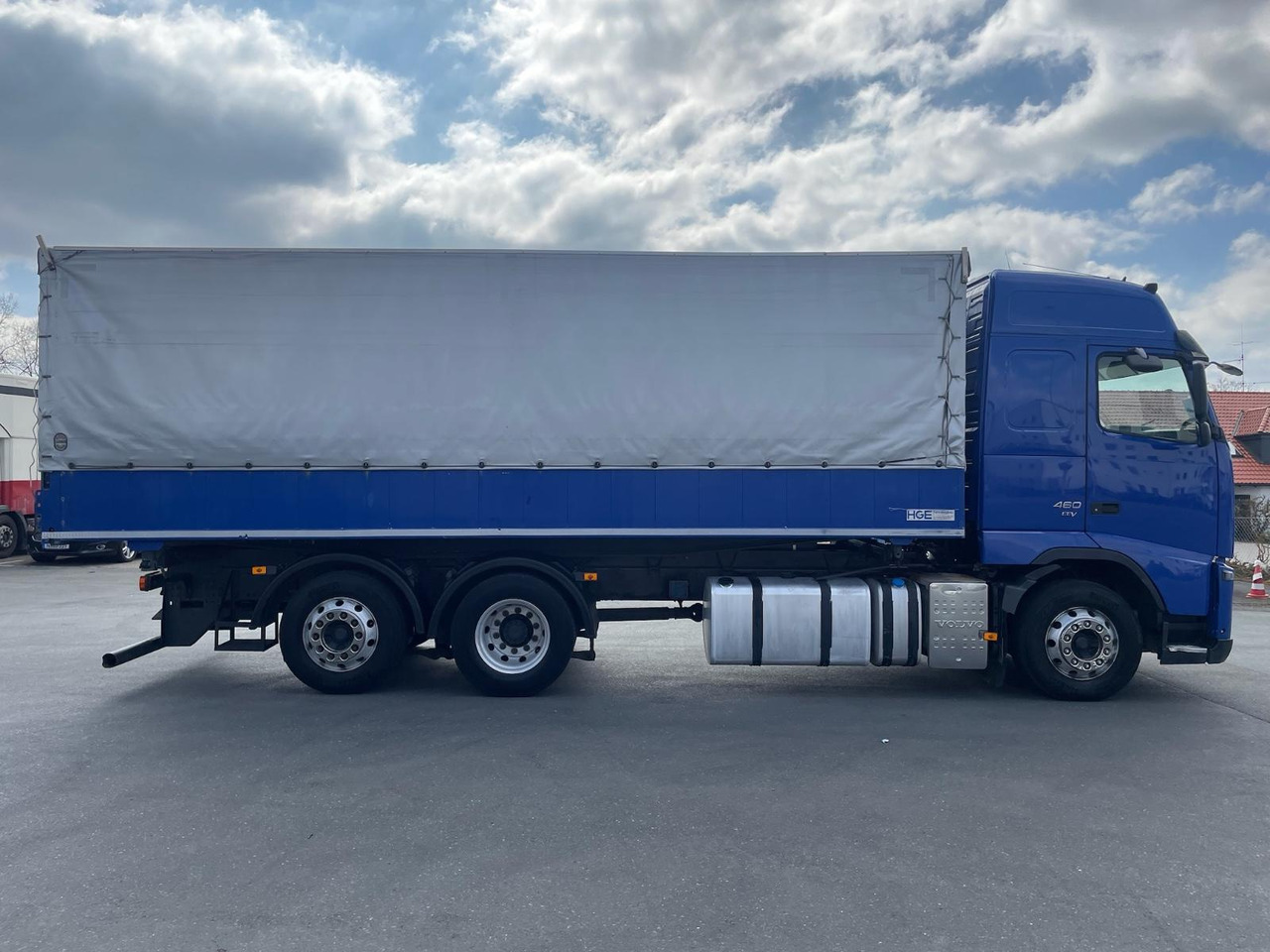 Curtainsider truck Volvo FH 460 EEV Dreiseiten-Getreidekipper/gel. NLA/AC: picture 8