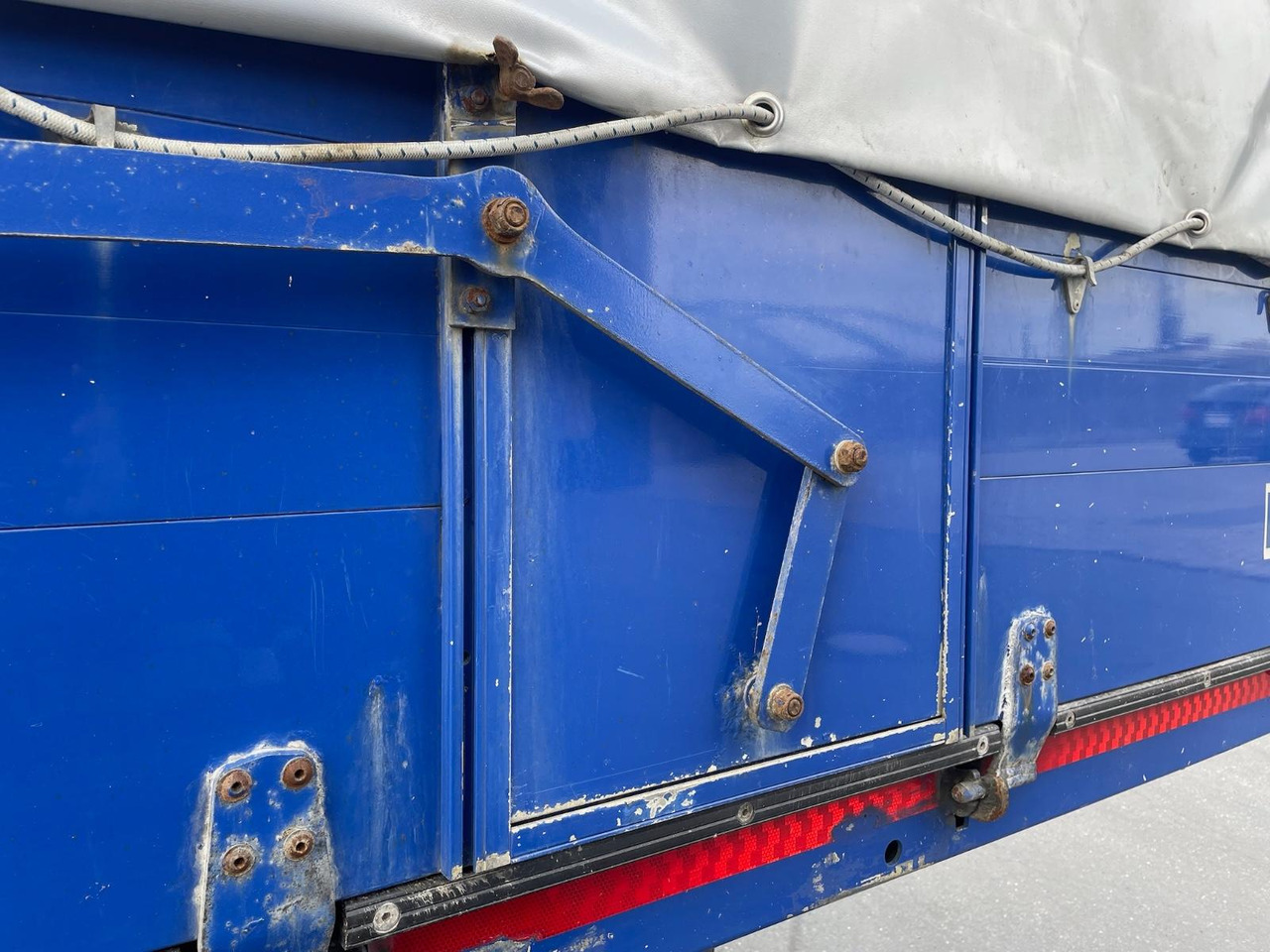 Curtainsider truck Volvo FH 460 EEV Dreiseiten-Getreidekipper/gel. NLA/AC: picture 14