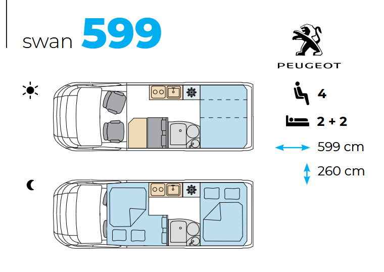Bravia Swan 599 Nordic - Camper van: picture 2 Bravia Swan 599 Nordic - Camper van: picture 2