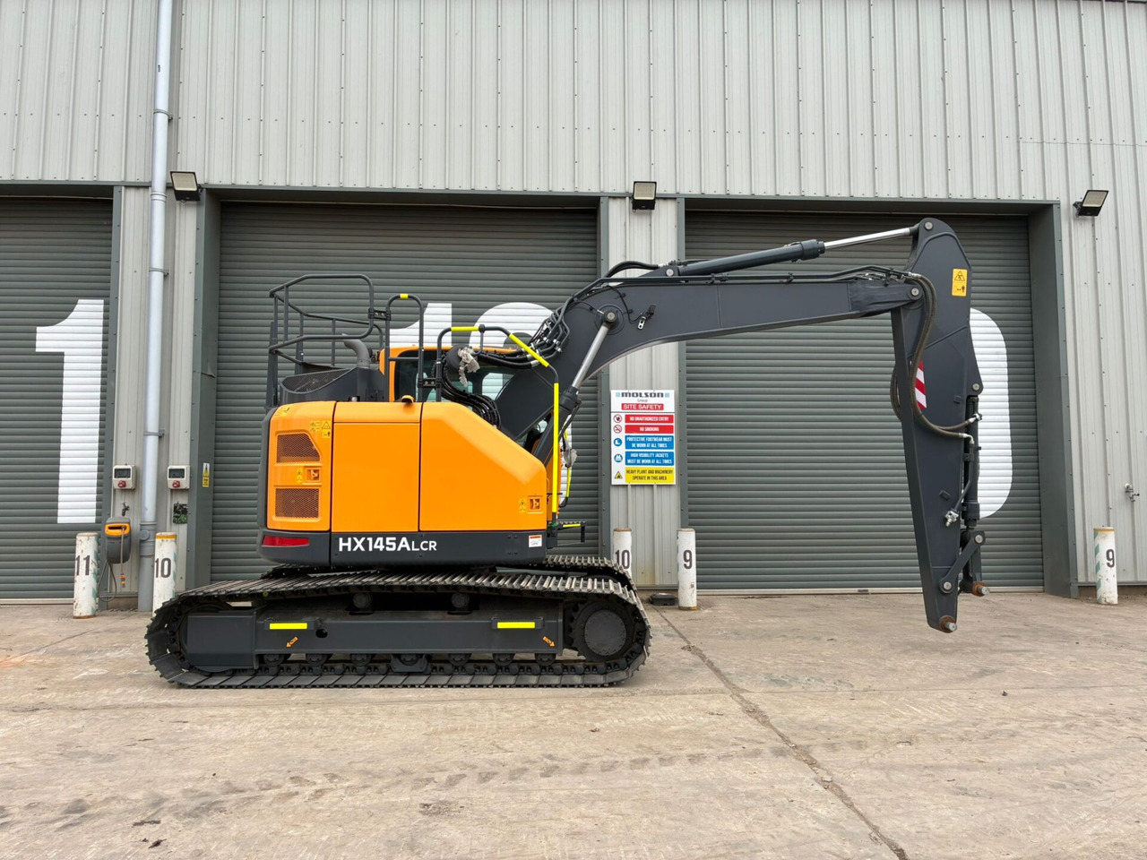 Hyundai HX145ALCR - Crawler excavator: picture 5 Hyundai HX145ALCR - Crawler excavator: picture 5