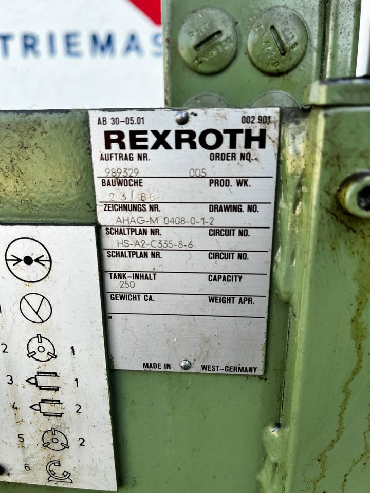 Hydraulikagregat Agregat REXROTH von einer CNC Drehmaschine - Metalworking machinery: picture 5 Hydraulikagregat Agregat REXROTH von einer CNC Drehmaschine - Metalworking machinery: picture 5