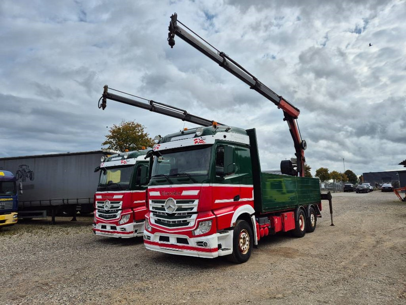 Mercedes-Benz Actros 2551/6x2 // Palfinger 16002 B // 2 x trucks - Crane truck: picture 3 Mercedes-Benz Actros 2551/6x2 // Palfinger 16002 B // 2 x trucks - Crane truck: picture 3