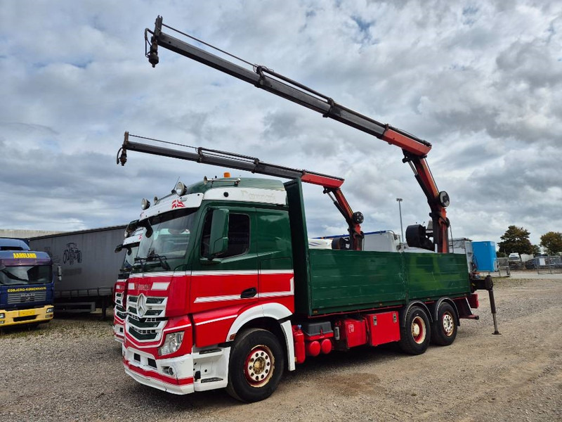 Mercedes-Benz Actros 2551/6x2 // Palfinger 16002 B // 2 x trucks - Crane truck: picture 3 Mercedes-Benz Actros 2551/6x2 // Palfinger 16002 B // 2 x trucks - Crane truck: picture 3