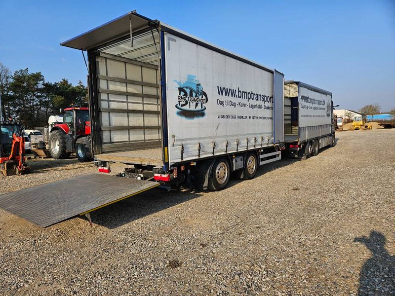 Plandex 2 akslet kærre med overkørsel og lift - Curtainsider trailer: picture 1 Plandex 2 akslet kærre med overkørsel og lift - Curtainsider trailer: picture 1