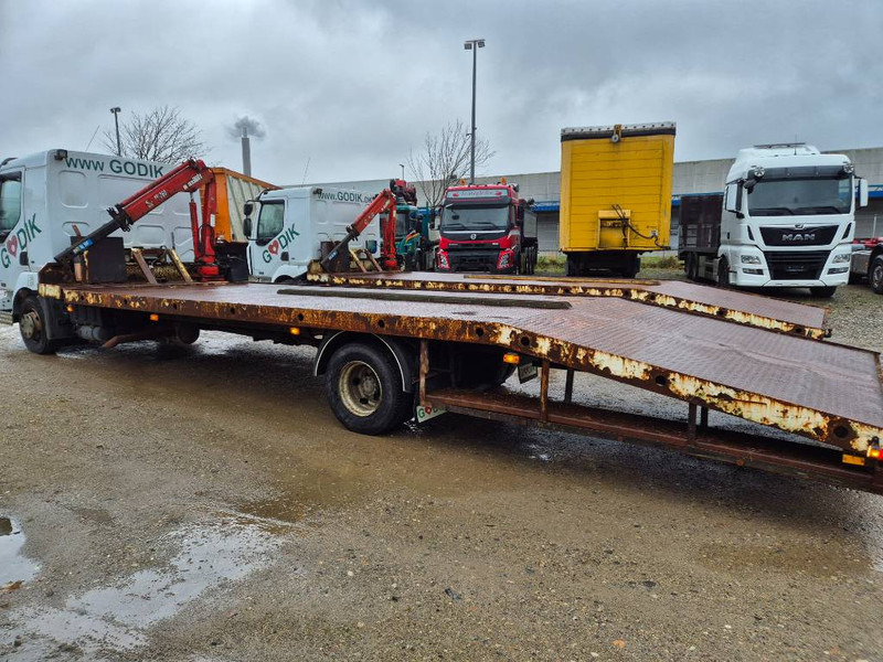 Renault Midlum 220 Machine/auto Transport and crane(2 stk) - Autotransporter truck: picture 4 Renault Midlum 220 Machine/auto Transport and crane(2 stk) - Autotransporter truck: picture 4