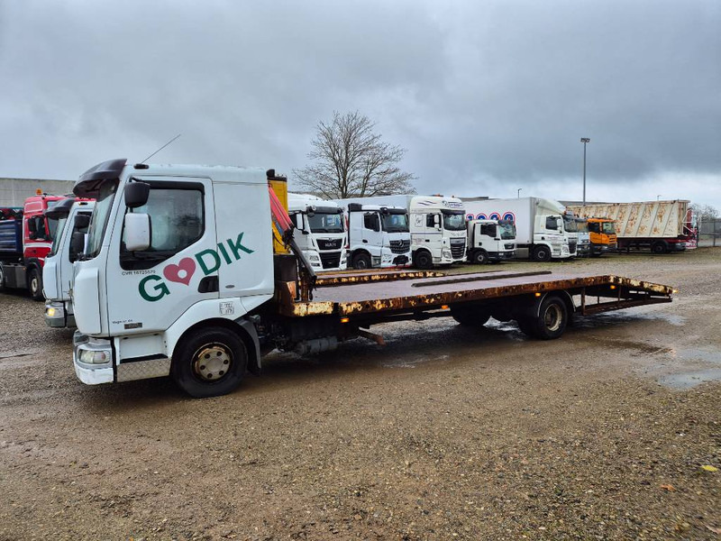 Renault Midlum 220 Machine/auto Transport and crane(2 stk) - Autotransporter truck: picture 3 Renault Midlum 220 Machine/auto Transport and crane(2 stk) - Autotransporter truck: picture 3