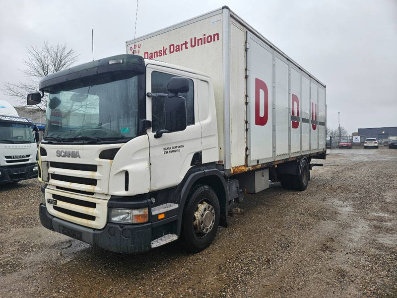 Scania P 230 //Lift 2500 kg // Side opening - Box truck: picture 1 Scania P 230 //Lift 2500 kg // Side opening - Box truck: picture 1