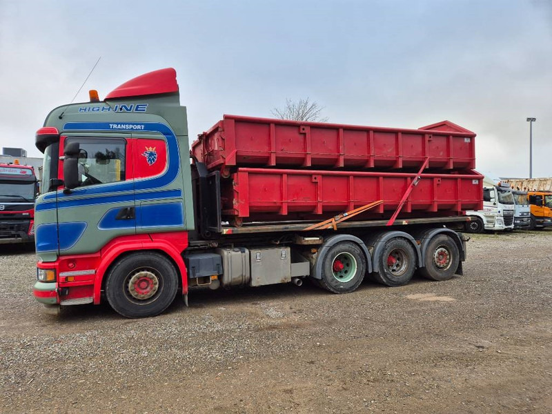 Scania R580 8x4/4 //Kroghejs // Nysynet// - Hook lift truck: picture 3 Scania R580 8x4/4 //Kroghejs // Nysynet// - Hook lift truck: picture 3