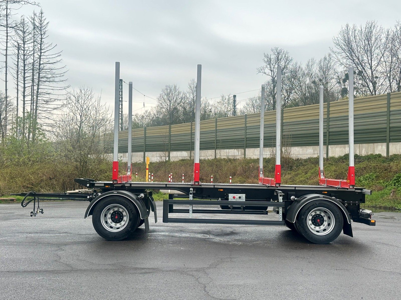 HD Truck 2-Achsen Zwillingsbereifung Schemel - Logging trailer: picture 4 HD Truck 2-Achsen Zwillingsbereifung Schemel - Logging trailer: picture 4