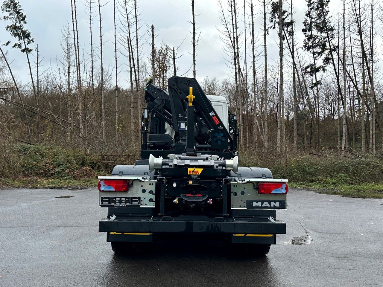 MAN TGS 33.440 6x6 BB Abrollkipper+Kran Hiab 228-6 - Hook lift truck, Crane truck: picture 5 MAN TGS 33.440 6x6 BB Abrollkipper+Kran Hiab 228-6 - Hook lift truck, Crane truck: picture 5