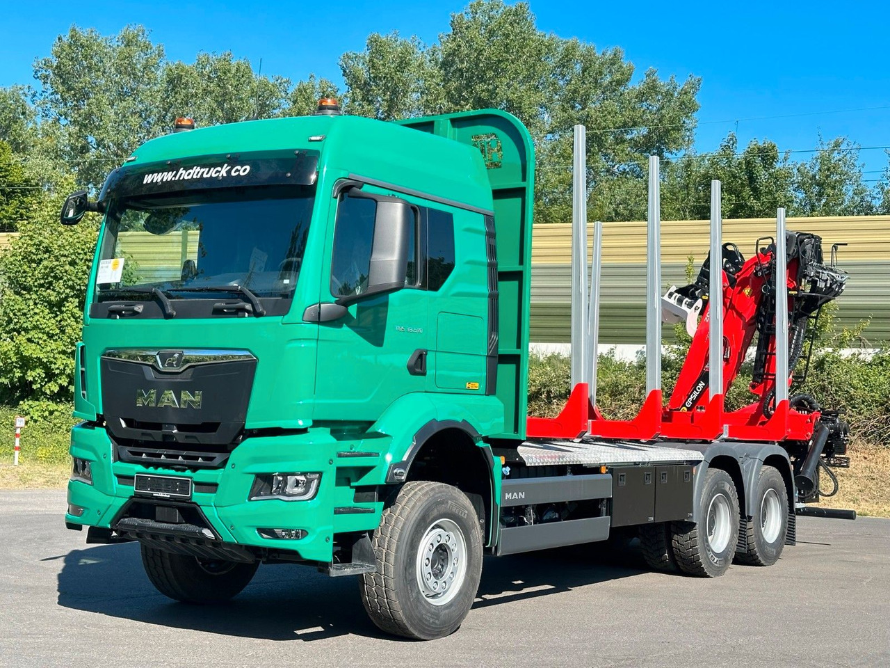 MAN TGS 33.510 6X4 BB Euro6e EPSILON 150Z - Logging truck, Crane truck: picture 1 MAN TGS 33.510 6X4 BB Euro6e EPSILON 150Z - Logging truck, Crane truck: picture 1