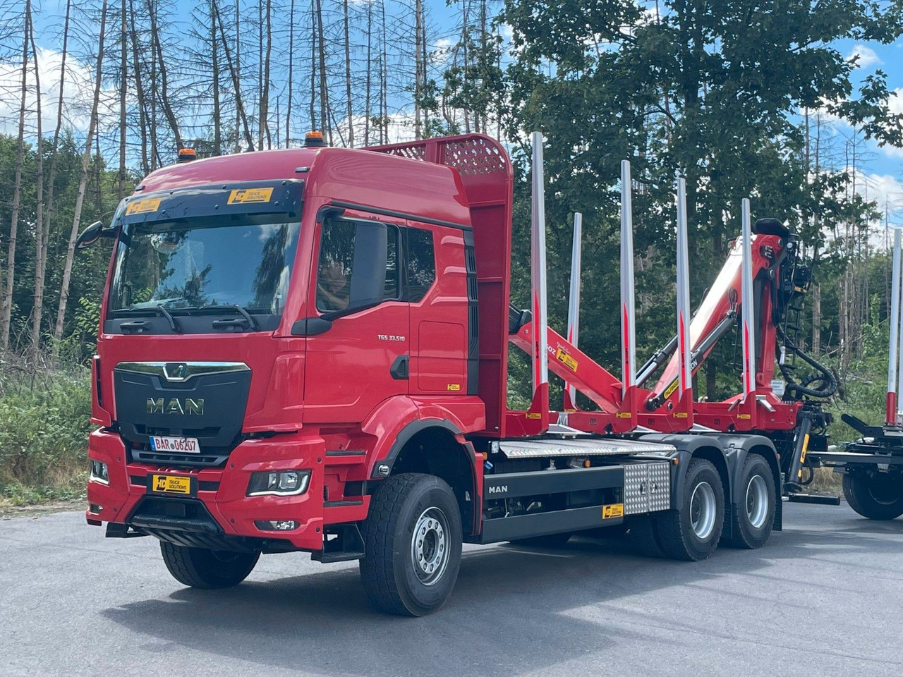 MAN TGS 33.510 6X4 BL Euro6e EPSILON 170Z - Logging truck, Crane truck: picture 2 MAN TGS 33.510 6X4 BL Euro6e EPSILON 170Z - Logging truck, Crane truck: picture 2